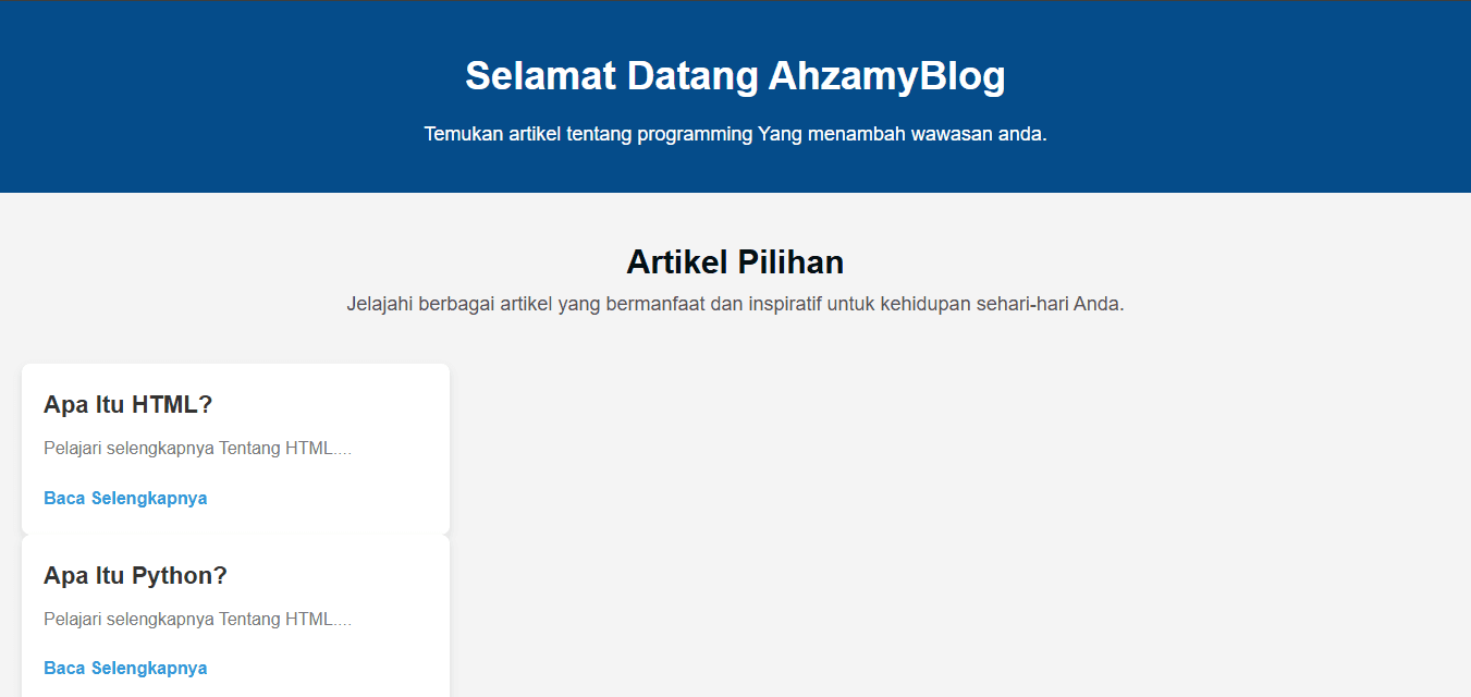 AhzamyCode Blog